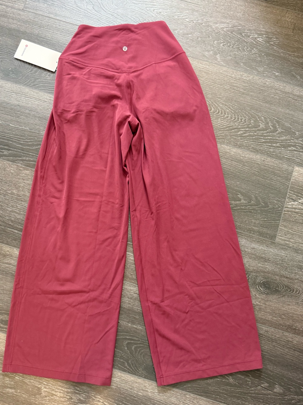 NWT Lululemon Align Palazzo Pant - Short Length, Size 4 - Burgundy Bay - Picture 14 of 16